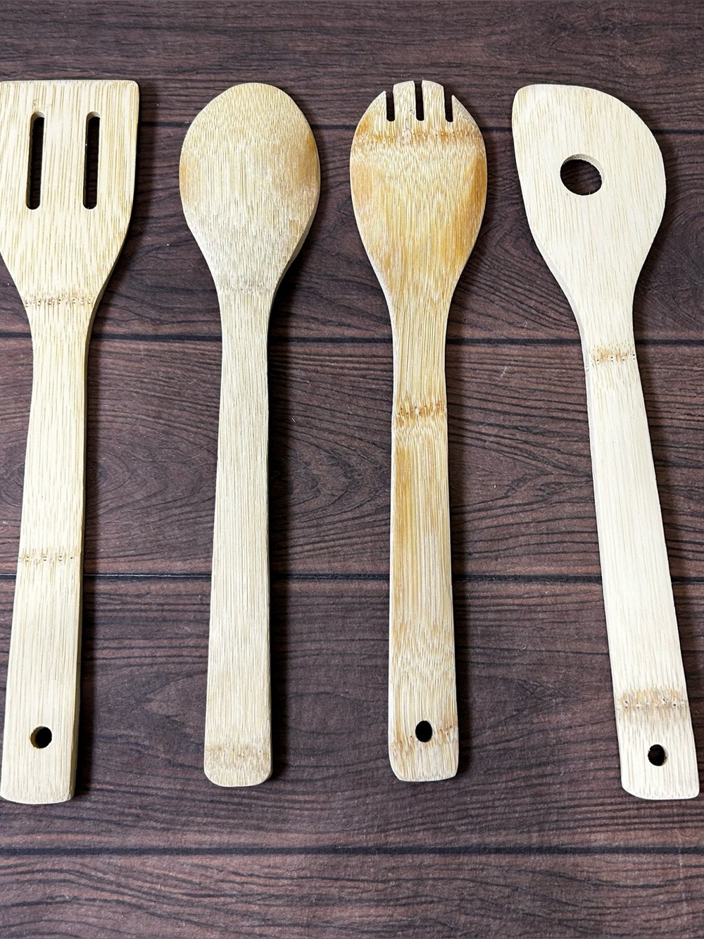 Butterfly Wooden Spoons Inspirational, Set of 4 laser engraved bamboo kitchen